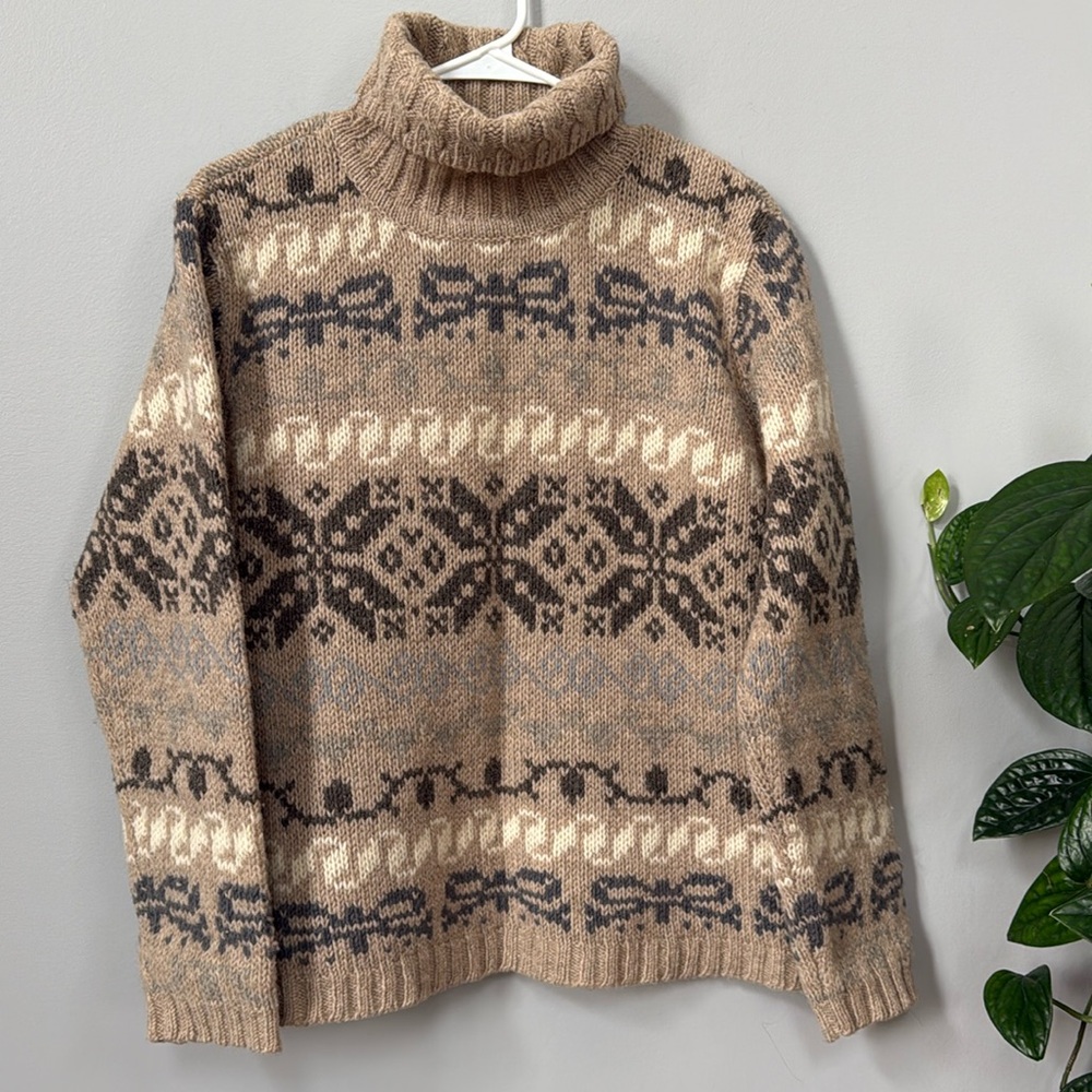 Talbots 100% wool sweater.
